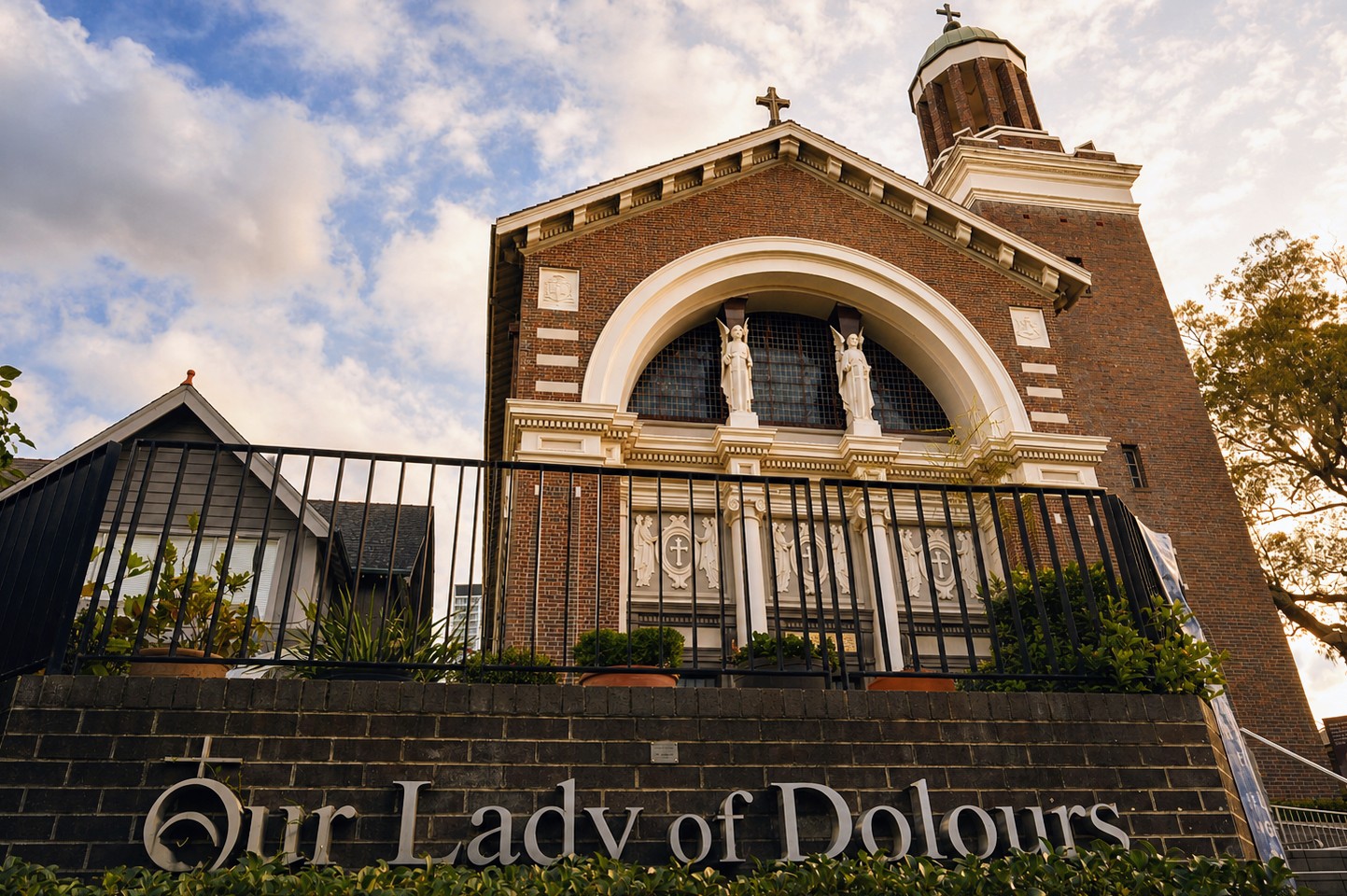 Front of Church